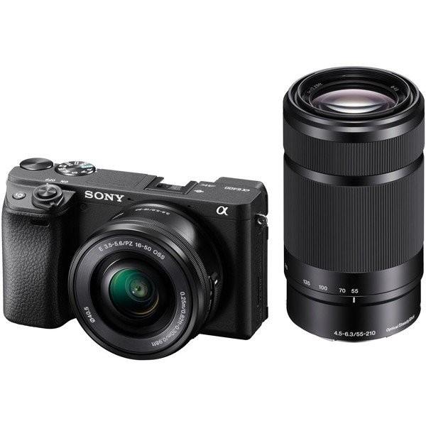 ソニー SONY ILCE-6400Y B α6400 ダブルズームレンズキット ブラック 新品 送料無料｜eightloop2nd