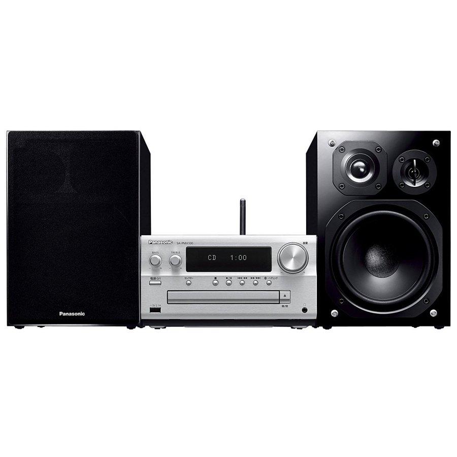美品 パナソニック CDステレオシステム SC-PMX100-S Panasonic（パナソニック） ハイレゾ音源対応 CDステレオシステム SC