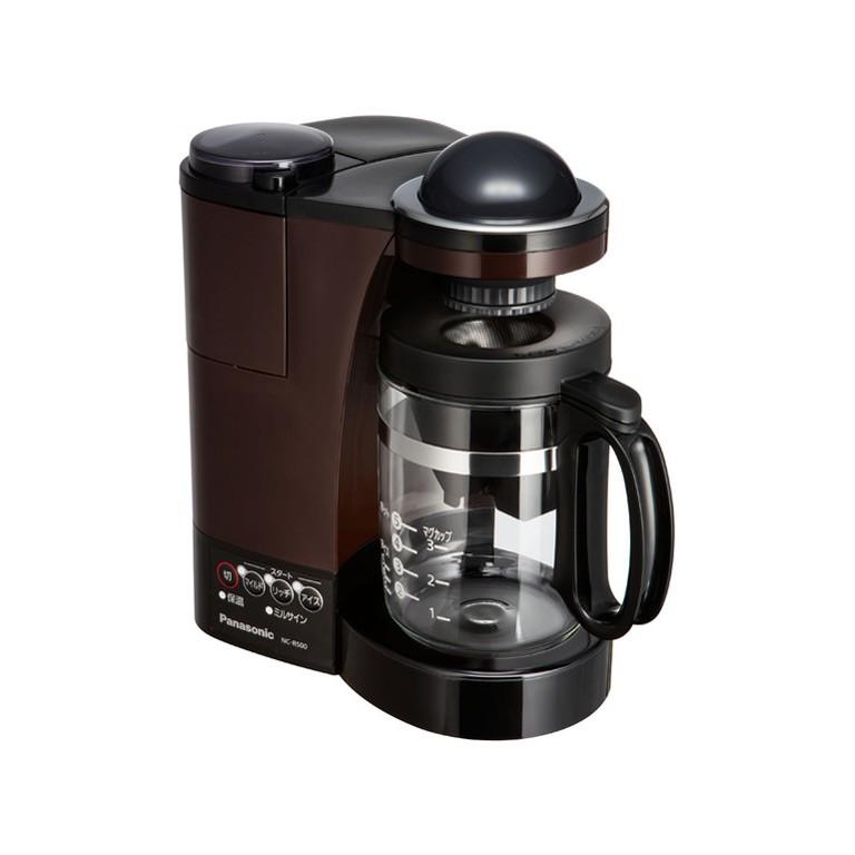 パナソニック Panasonic NC-R500-T ミル付き 浄水 コーヒーメーカー ステンレスフィルター付き ブラウン 新品 送料無料 | Panasonic