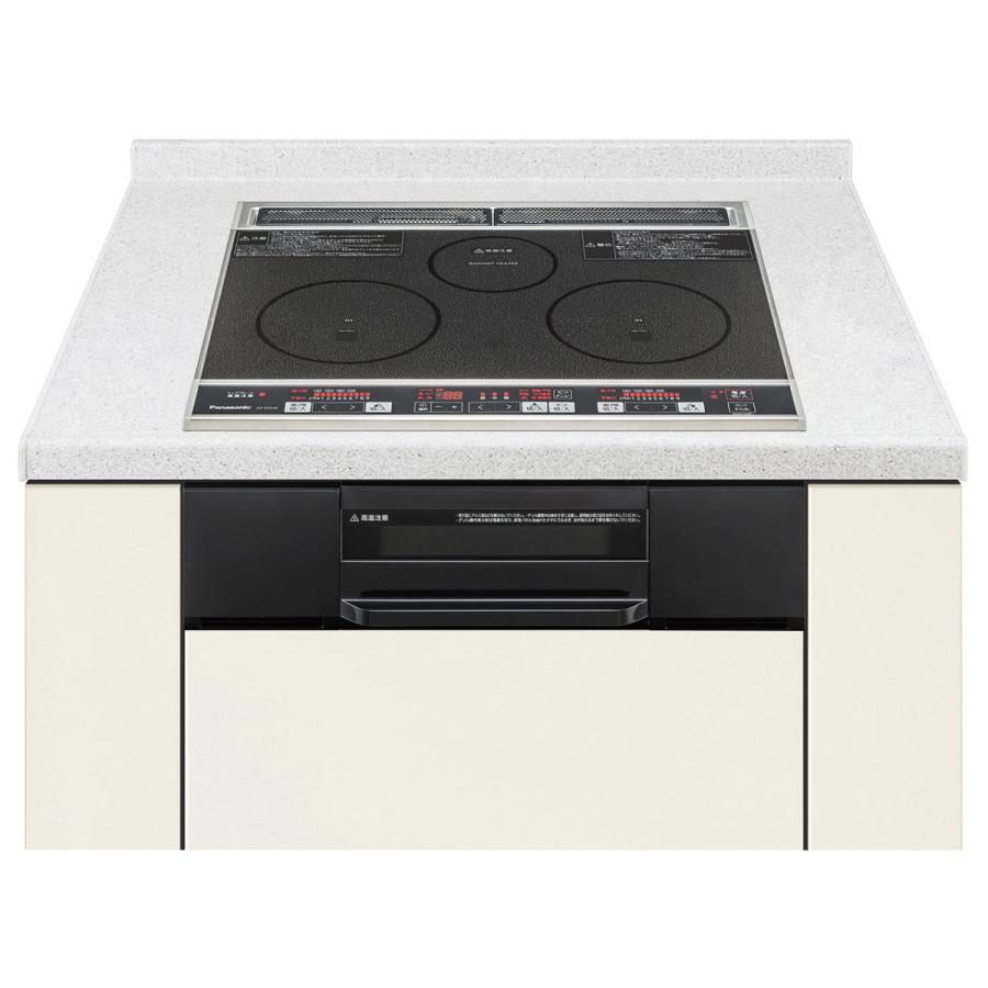 パナソニック KZ-G32AK IHクッキングヒーター ビルトインタイプ 2口IH+ラジエント ブラック/ブラック 新品 送料無料 | Panasonic