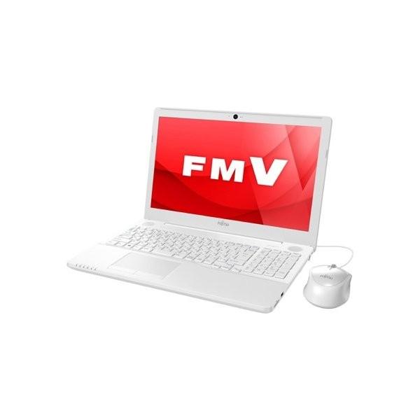 富士通 FUJITSU FMVA45A3W LIFEBOOK AHシリーズ AH45/A3 15.6型ワイド Core i3 Win10 Office プレミアムホワイト 新品 送料無料 | 富士通