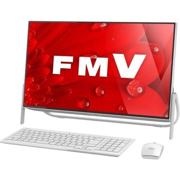 富士通 FUJITSU FMVF52B1W デスクトップPC ESPRIMO 23.8型ワイド メモリ4GB HDD 1TB Windows 10 Office Personal Premium ホワイト 新品 送料無料 | 富士通