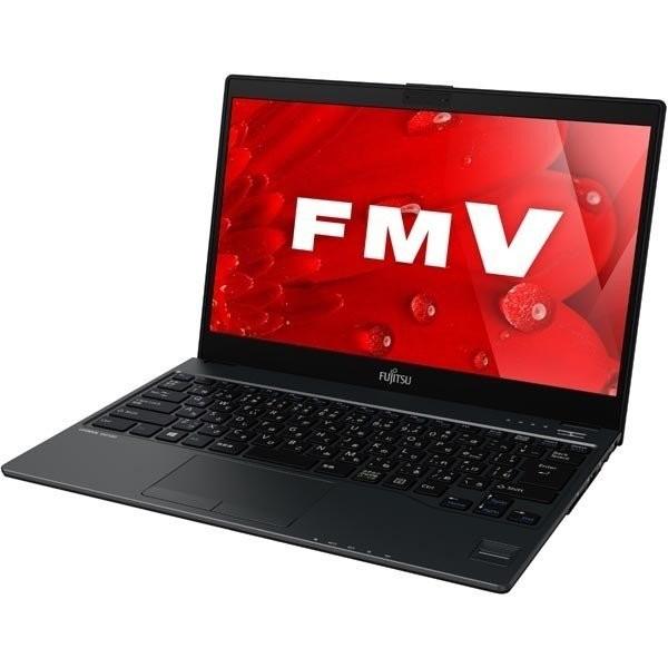 富士通 FUJITSU FMVU75B1B LIFEBOOK 13.3型ノートPC SSD 128GB Windows 10 Office Home and Business Premium ピクトブラック 新品 送料無料 | LIFEBOOK