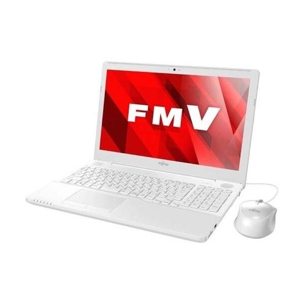 富士通 FUJITSU ノートPC FMVA45B2W LIFEBOOK AHシリーズ AH45/B2 プレミアムホワイト 15.6型ワイド Core i3 Win10 Office 新品 送料無料 | 富士通