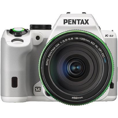 リコー RICOH ペンタックス PENTAX K-S2 18-135WRキット ホワイト ボディ+交換レンズセット 新品 送料無料 | ペンタックス