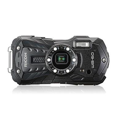 RICOH WG-60 防水デジタルカメラ 14メートル防水 耐衝撃 防塵 耐寒 高 