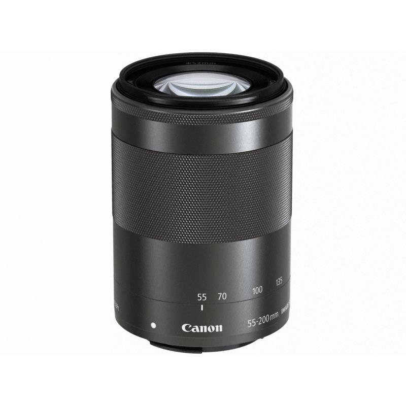 Canon キャノン EF-M 55-200mm STM シルバー レンズ EF-M Canon EF-M55-200mm F4.5-6.3 IS STM シルバー 望遠ズーム