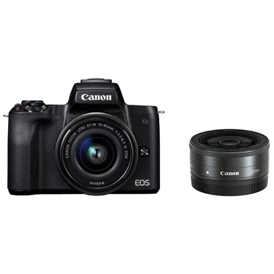 キヤノン CANON EOS Kiss M ダブルレンズキット ラック 新品 送料無料 | EOS