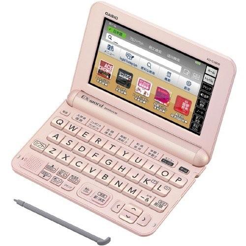 カシオ CASIO XD-G3800PK 電子辞書 EX-word XD-Gシリーズ 中学生モデル 140コンテンツ収録 ライトピンク 新品 送料無料 | EX-word