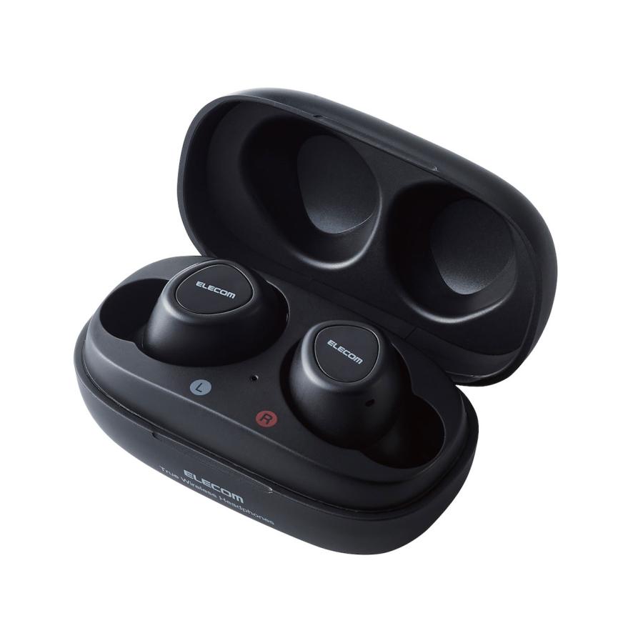 エレコム LBT-TWS10BK Bluetoothイヤホン トゥルーワイヤレス FAST MUSIC ブラック 新品 送料無料 | ELECOM