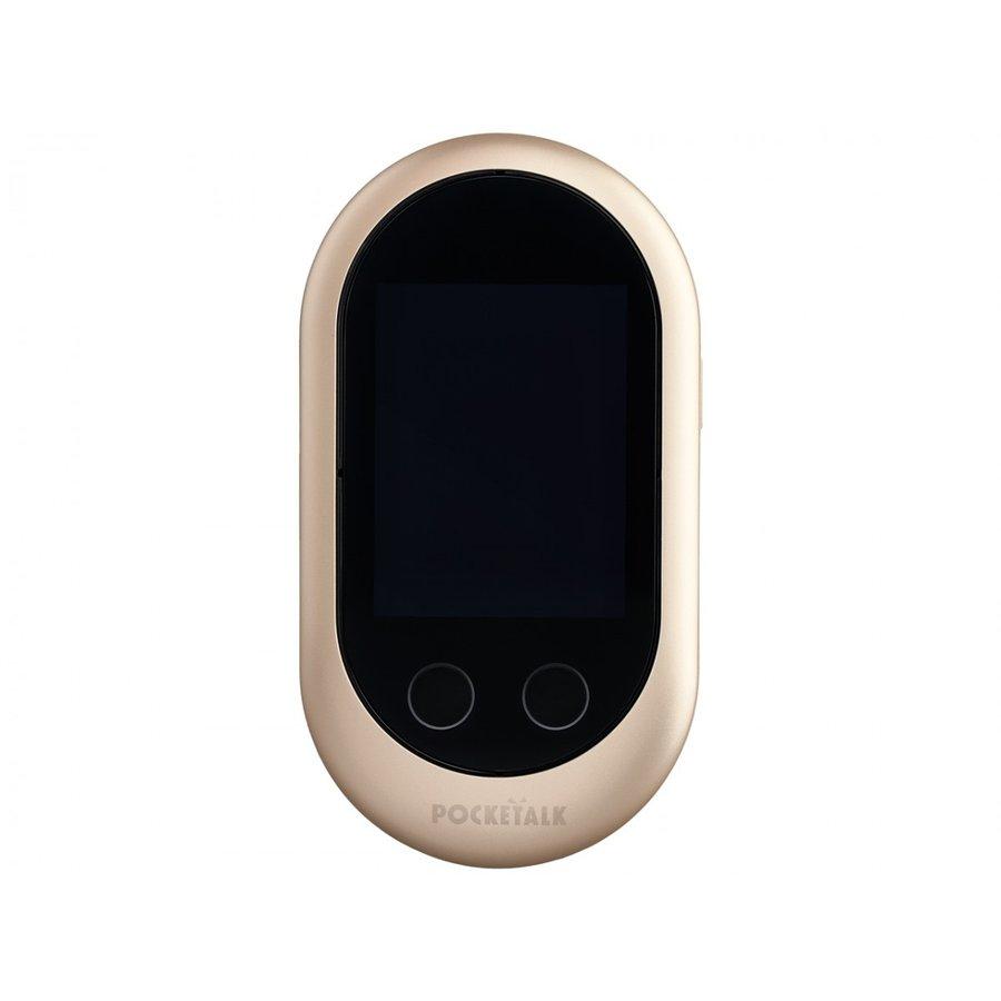 ソースネクスト SOURCENEXT POCKETALK W グローバル通信(2年)付き ゴールド W1PGG 携帯型通訳デバイス 新品 送料無料 | POCKETALK