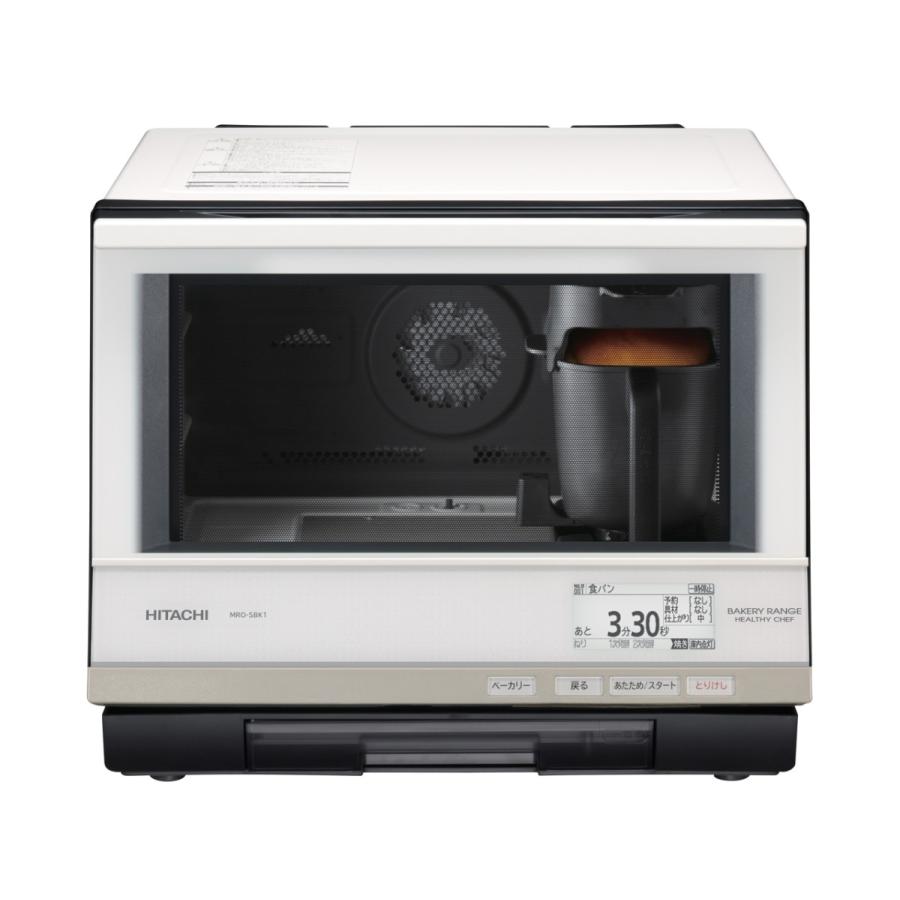 日立 HITACHI MRO-SBK1 W 過熱水蒸気オーブンレンジ ベーカリーレンジ ヘルシーシェフ 33L パールホワイト 新品 送料無料 | ヘルシーシェフ