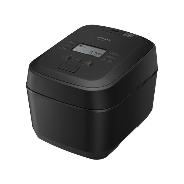 日立 RZ-V100JM-K 圧力＆スチームIHジャー炊飯器 ふっくら御膳 圧騰甘み炊き 5.5合炊き フロストブラック 新品 送料無料 | ふっくら御膳