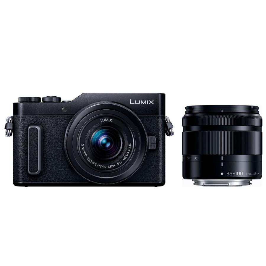 パナソニック LUMIX DC-GF10WA-K ダブルズームキット ブラック デジタル一眼カメラ ボディ+交換レンズ2本 新品 送料無料 | LUMIX
