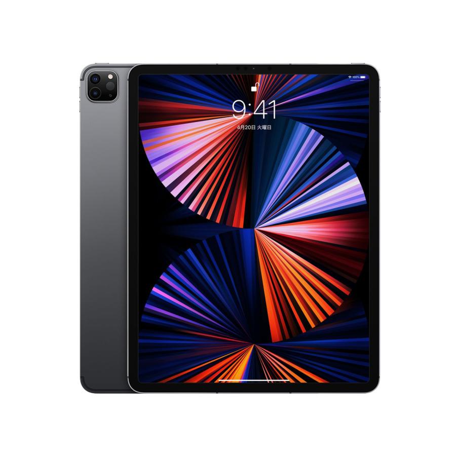 値下げ！　Apple iPad Pro 12.9インチ (M1) iPad Pro Apple MHR43J/A 12.9インチ M1チップ 128GB スペースグレイ