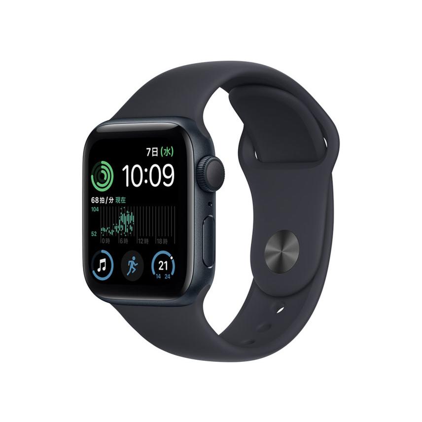 Apple Watch SE 第2世代 GPSモデル MNJT3J/A 40mmミッドナイトアルミニウムケースとミッドナイトスポーツバンド レギュラー  新品 送料無料 : 4549995337969 : eightloop 2nd - 通販 - Yahoo!ショッピング