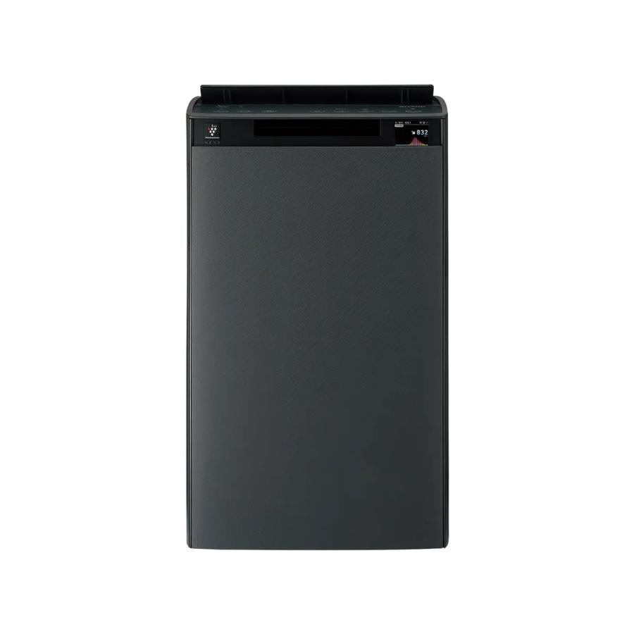 シャープ KI-UX75-H 加湿空気清浄機 プラズマクラスターNEXT COCORO AIR搭載 最大風量7.5m3/分 清浄時間9分(8畳) グレー系 新品 送料無料 | SHARP