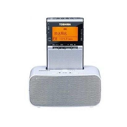 東芝 TOSHIBA TY-SPR7 S ドック付ポケットラジオ シルバー ワイドFM対応 新品 送料無料 | TOSHIBA