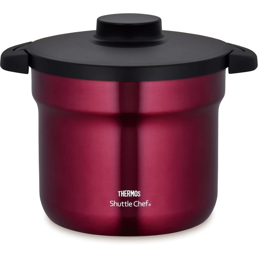 サーモス KBJ-4501-R 真空保温調理器 シャトルシェフ 4.3L レッド 新品 送料無料 | THERMOS