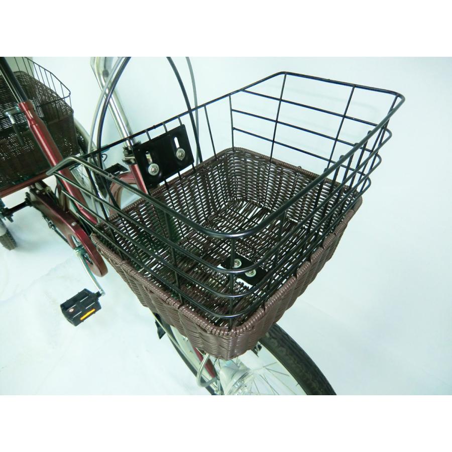 ミムゴ MG-TRW20NG SWING CHARLIE911 ノーパンク三輪自転車G ワインレッド 新品 送料無料 メーカー倉庫より直送 | ミムゴ | 02