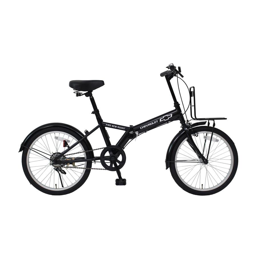 ミムゴ MG-CV20L CHEVROLET 20インチ 折り畳み自転車 マットブラック 新品 送料無料 メーカー倉庫より直送 | ミムゴ
