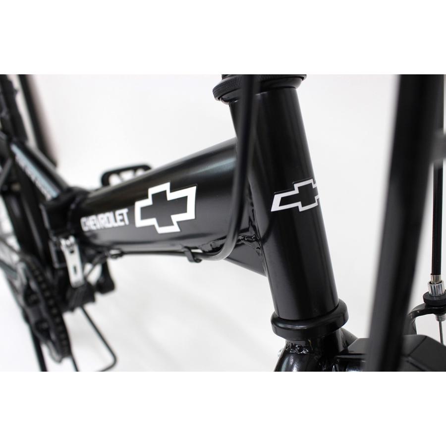 ミムゴ MG-CV20L CHEVROLET 20インチ 折り畳み自転車 マットブラック 新品 送料無料 メーカー倉庫より直送 | ミムゴ | 03