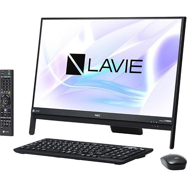 NEC PC-DA570HAB 23.8型デスクトップPC HDD 3TB  Windows 10 office ブラック 新品 送料無料 | LaVie