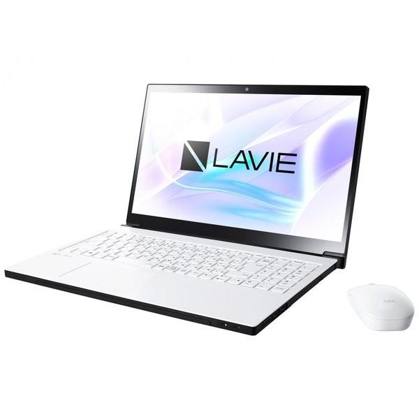 NEC PC-NX750JAW 15.6型ワイド Core i7-8550UHDD 1TBSSHD Windows10 Office H＆B Premium グレイスホワイト 新品 送料無料 | LaVie
