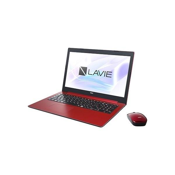 NEC PC-NS150KAR 15.6型ワイド Celeron N4000/メモリ 4GB/HDD 1TB/DVDスーパーマルチ/Windows 10/Office カームレッド 新品 送料無料 | LaVie