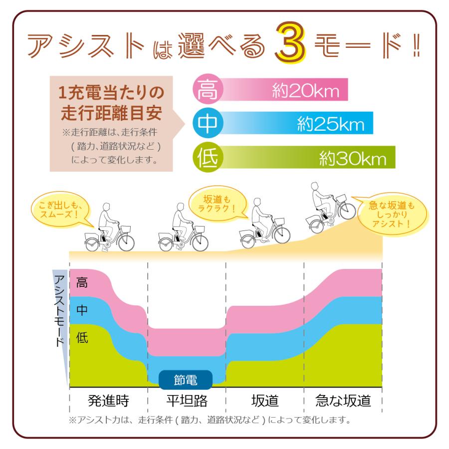 ミムゴ BEPN18 E-Parton  電動アシスト三輪自転車 18インチ  専用充電器付き 新品 送料無料 メーカー倉庫より直送｜eightloop2nd｜21