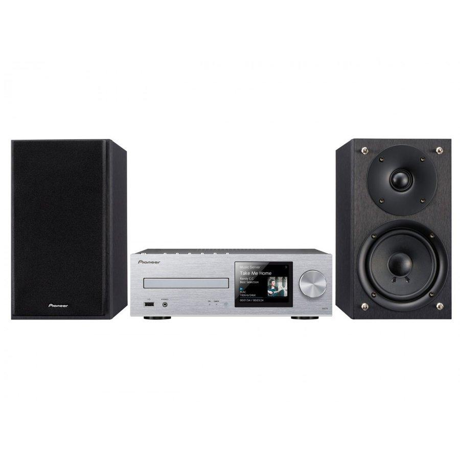 【動作良好】Pioneer ネットワークCDレシーバー CDコンポ HM76 Pioneer（パイオニア） PIONEER X-HM76 S ネットワークCDレシーバー