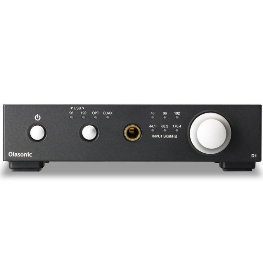 Olasonic NANO-D1(B) ヘッドホンアンプ内蔵 NANOCOMPO USB D/A 
