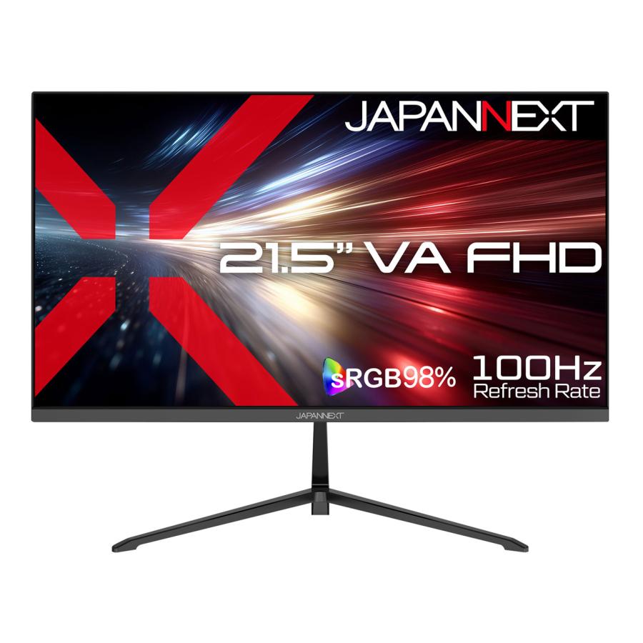 JAPANNEXT JN-215V120F 21.5インチ 液晶モニター HDMI DisplayPort ブラック 新品 送料無料 | JAPANNEXT
