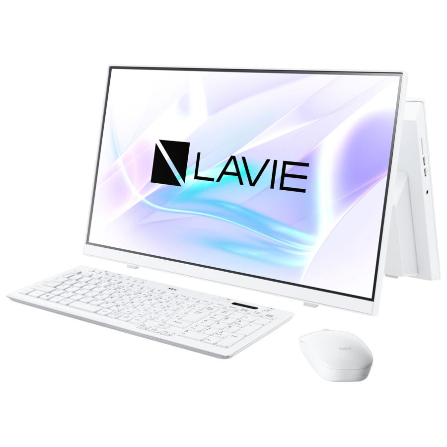 NEC PC-A2365CAW 23.8型 Core i7-10510U メモリ8GB SSD512GB Windows 11 Microsoft Office 2021 ファインホワイト 新品 送料無料 | LAVIE Desk All-in-one