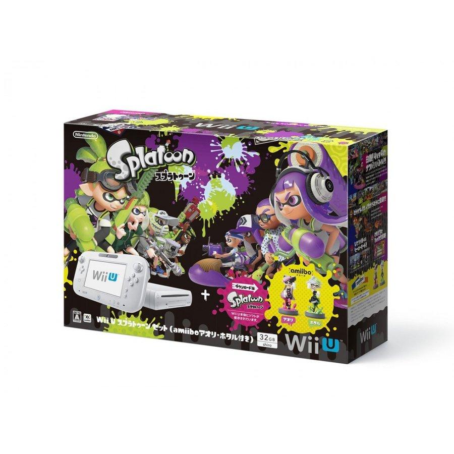 任天堂 Nintendo Wii U スプラトゥーン セット amiibo アオリ・ホタル付き 新品 送料無料 | 任天堂
