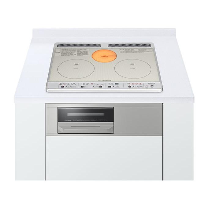 日立 ビルトイン IHクッキングヒーター HT-K60S 幅60cm 単相200V 2口IH ラジエントヒーター シルバー色 新品 送料無料 | 日立