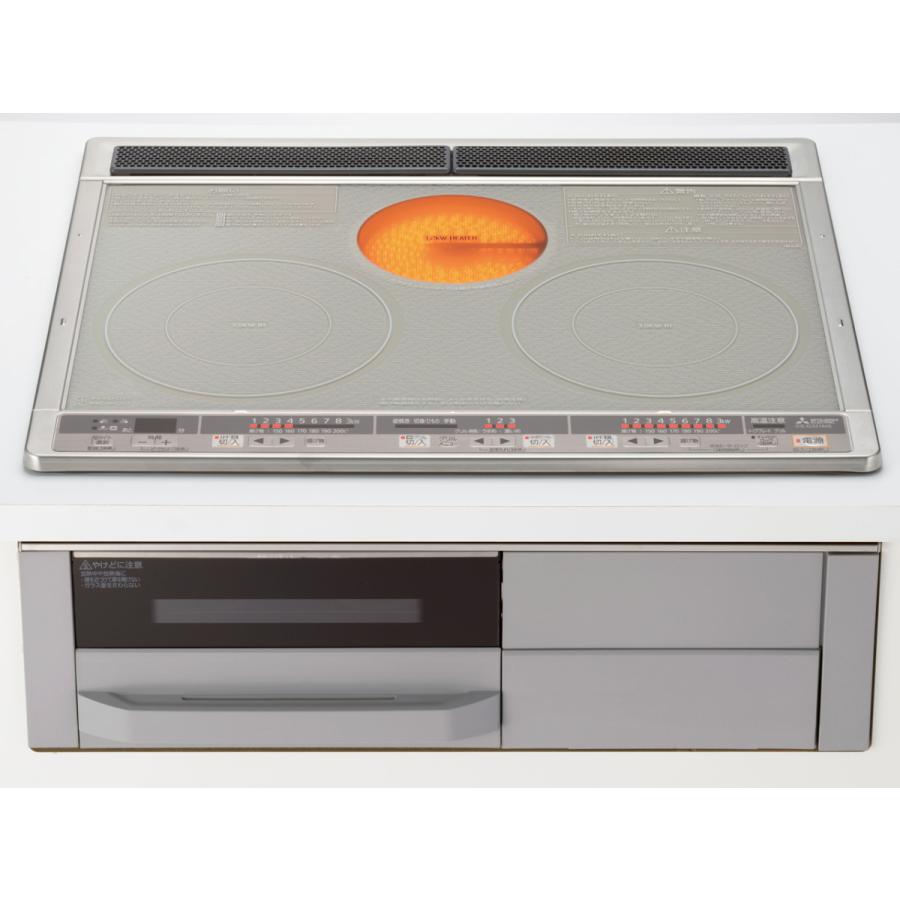 三菱電機 CS-G321MS IHクッキングヒーター 2口IH＋ラジエント 新品 送料無料 | 三菱