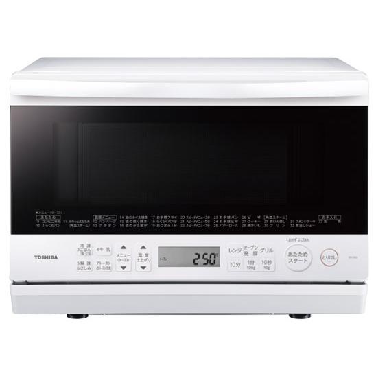 東芝 ER-Y60 W スチームオーブンレンジ 石釜オーブン 23L 角皿式スチーム ホワイト 新品 送料無料 | TOSHIBA