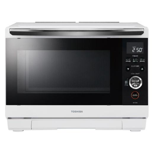 東芝 ER-YD90(W) 過熱水蒸気オーブンレンジ 石釜ドーム 26L ホワイト 新品 送料無料 | TOSHIBA