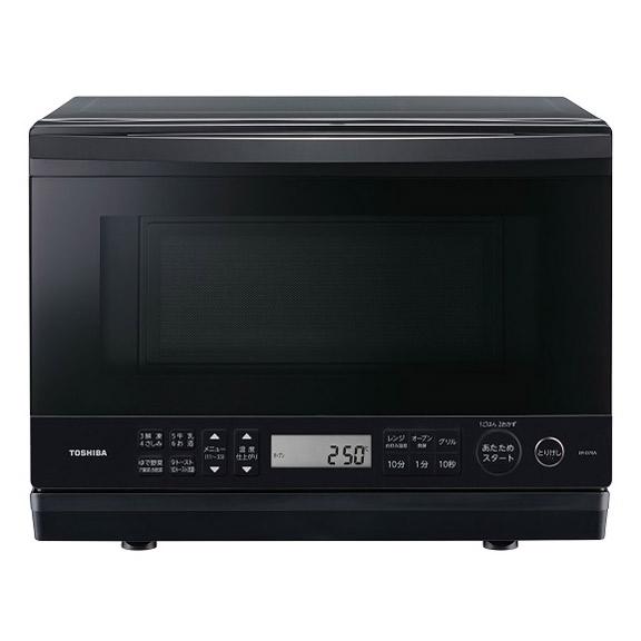 東芝 ER-D70A K 角皿式スチームオーブンレンジ 石窯ドーム 26L ブラック 新品 送料無料 | TOSHIBA