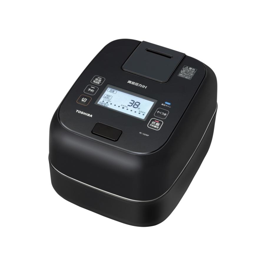 TOSHIBA（東芝） RC-10ZWP K 真空圧力IH炊飯器 炎匠炊き 備長炭かまど