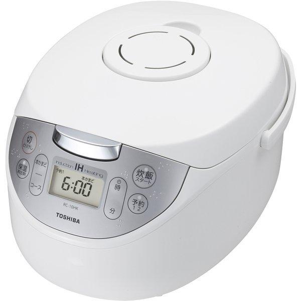 東芝 RC-10HK(W) IH炊飯器 5.5合炊き かまど銅コート釜 ホワイト 新品 送料無料 | TOSHIBA