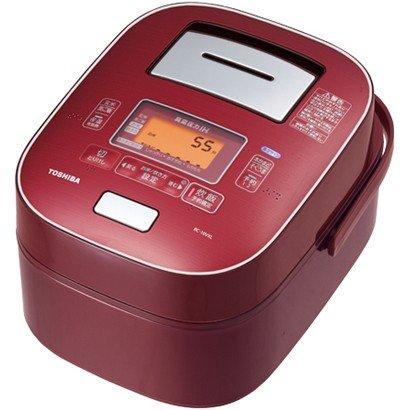 真空圧力炊き 東芝 TOSHIBA RC-10VXL RS 真空圧力IH炊飯器 鍛造かまど 