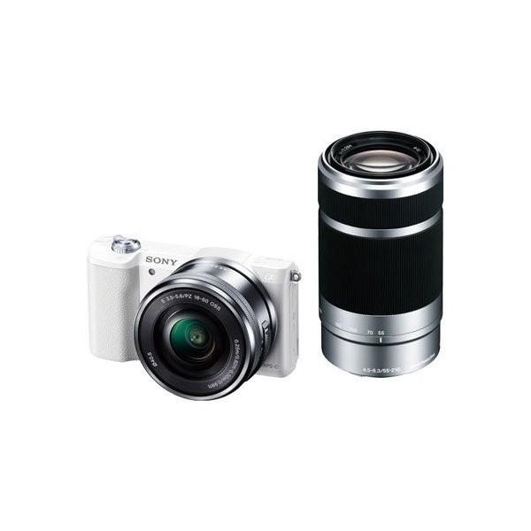 ソニー SONY ILCE-5100Y W ダブルズームレンズキット ボディ+交換レンズ ホワイト 新品 送料無料 | SONY