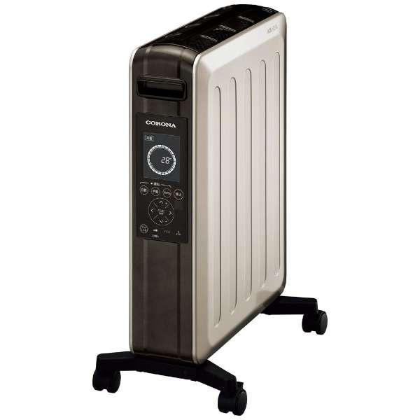 コロナ DHS-1524(TC) オイルレスヒーター ノイルヒート 10〜13畳 シャンパンブラウン 新品 送料無料 | NOIL HEAT