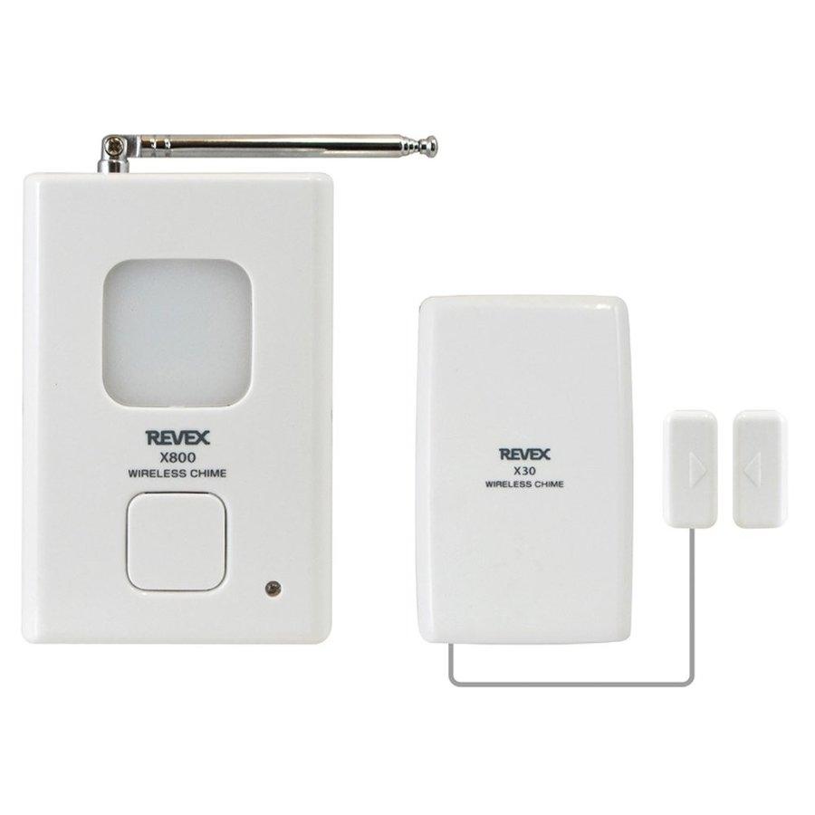 リーベックス REVEX ワイヤレスチャイム Xシリーズ 送受信機セット 防犯 ドア窓チャイムセット X830 新品 送料無料 | REVEX