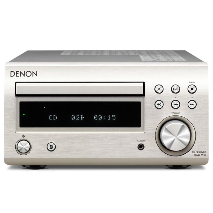 DENON CDレシーバーRCD-M41SP 整備動作品 2022年製 DENON（デノン） RCD-M41SP CDレシーバー ディスクリートアンプ搭載