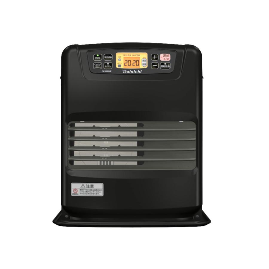 ダイニチ FW-3223NE-K 石油ファンヒーター 暖房能力最大3.2kW 木造9畳/コンクリート12畳 タンク容量5L チャコールブラック 日本製 新品 送料無料 | ダイニチ