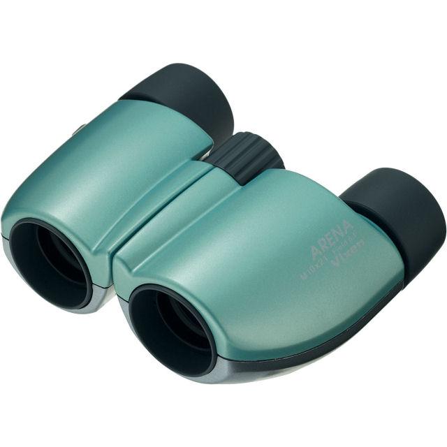 ビクセン M10×21 アリーナ 双眼鏡 10倍 パウダーグリーン 新品 送料無料 | Vixen