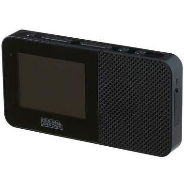 YAZAWA ヤザワ TV05BK 2.3インチ防水ワンセグテレビ ブラック 新品